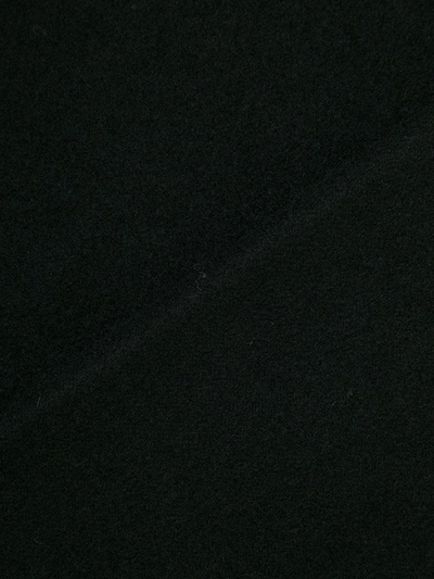 Pre-owned Yohji Yamamoto Flap Detail Midi Skirt In Black