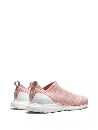 Shop Adidas Originals K Nemeziz 17.1 Ultraboost "miami Flamingos" Sneakers In Pink