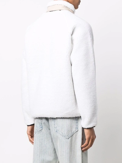 Carhartt Contrasting-panel Jacket In White