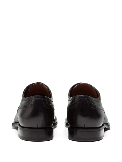 Dolce & Gabbana Brogue Detail Derby Shoes In Black