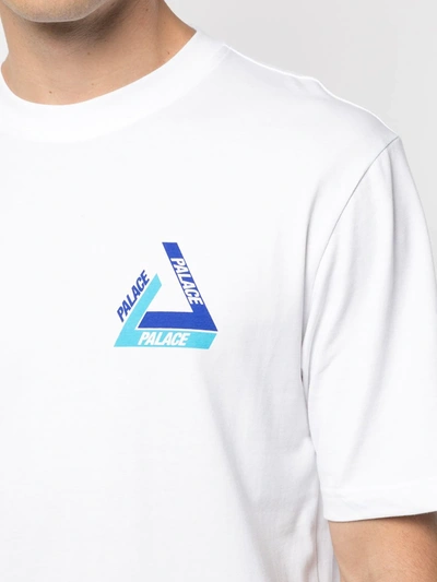 Shop Palace Tri-shadow T-shirt In White