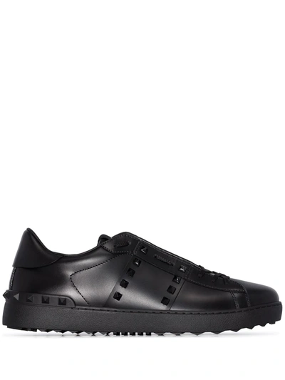 Shop Valentino Untitled Sneakers In Black