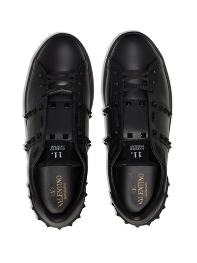 Shop Valentino Untitled Sneakers In Black