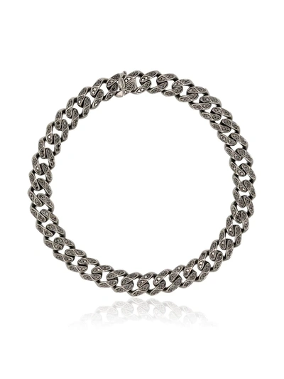 Shop Shay 18kt Black Gold Diamond-accents Chain Bracelet