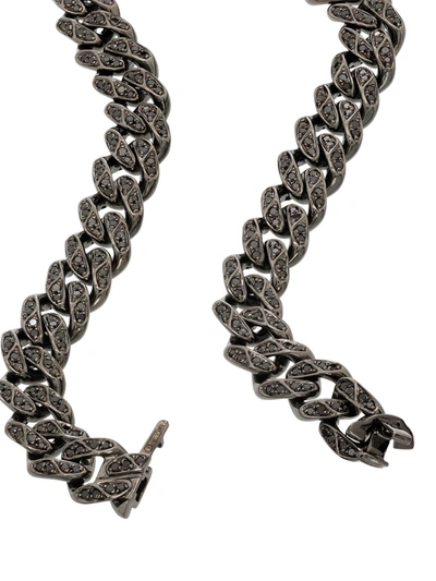 Shop Shay 18kt Black Gold Diamond-accents Chain Bracelet