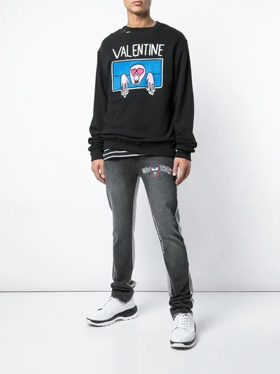 Haculla Valentine Sweatshirt In Black