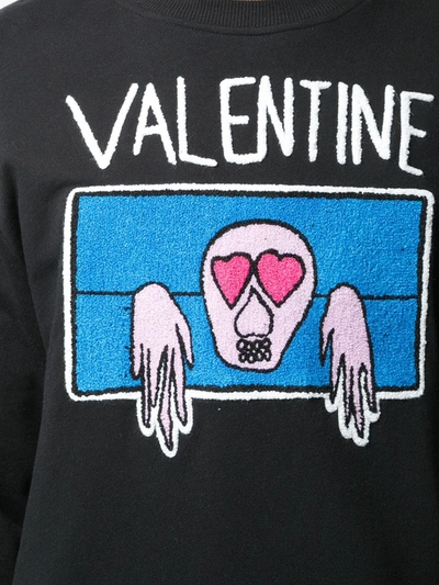 Shop Haculla Valentine Sweatshirt In Black