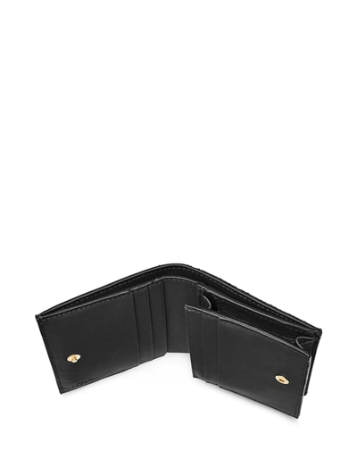 Shop Fendi Baguette Mini Wallet In Black