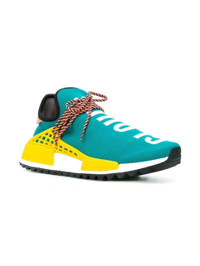 Adidas By Pharrell Williams Pharrell Human Race Nmd Tr "sun Glow" Sneakers In Green | ModeSens