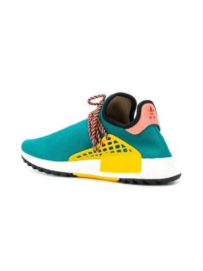 Shop Adidas Originals By Pharrell Williams X Pharrell Williams Human Race Nmd Tr "sun Glow" Sneakers In Green