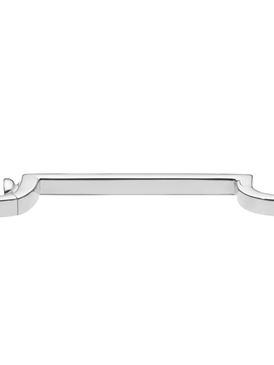 Monica Vinader Engravable Signature Thin Petite Bangle In Silver