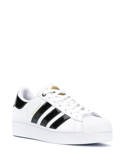 Shop Adidas Originals Superstar Bold Low-top Sneakers In White