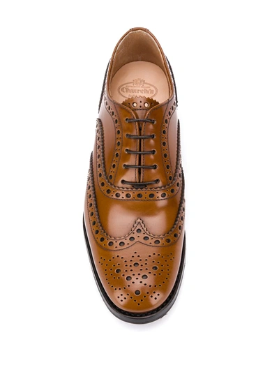 Shop Church's Burwood Wg Lace-up Shoes In Brown