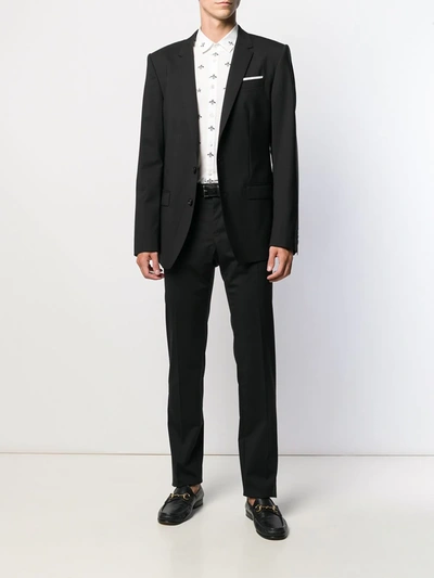 Shop Dolce & Gabbana Single-breasted Two Piece Suit In Black