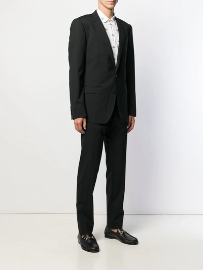 Shop Dolce & Gabbana Single-breasted Two Piece Suit In Black