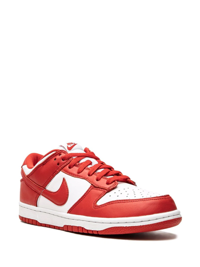 Shop Nike Dunk Low Retro Sp "st. John's" Sneakers In Red