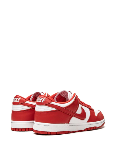 Shop Nike Dunk Low Retro Sp "st. John's" Sneakers In Red