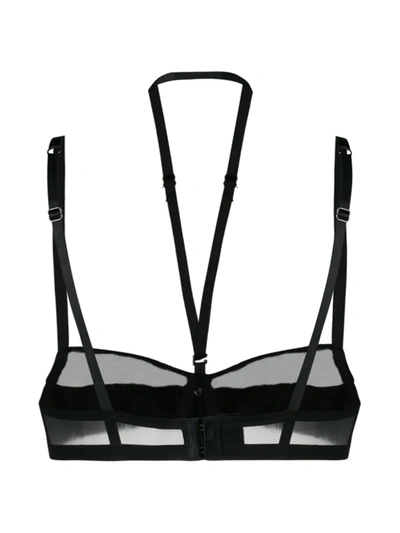 Maison Close Chambre Wire Bra In Black