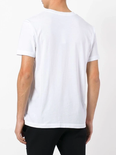 Shop James Perse V-neck T-shirt In White