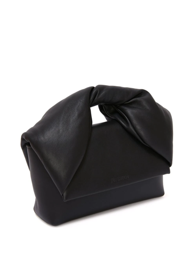 Shop Jw Anderson Medium Twister Crossbody Bag In Black