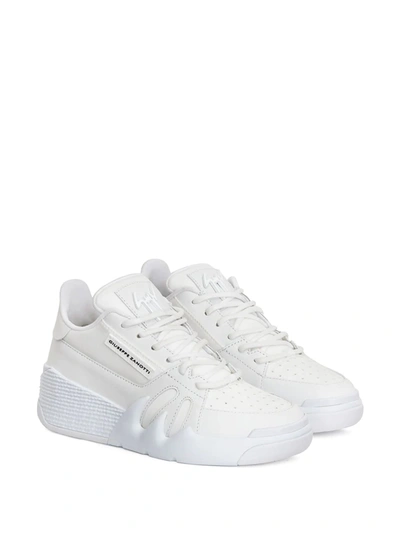 Shop Giuseppe Zanotti Low-top Chunky Sole Trainers In White
