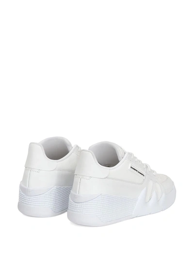 Shop Giuseppe Zanotti Low-top Chunky Sole Trainers In White