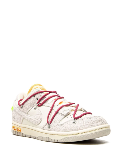 Shop Nike Dunk Low "lot 35" Sneakers In Neutrals