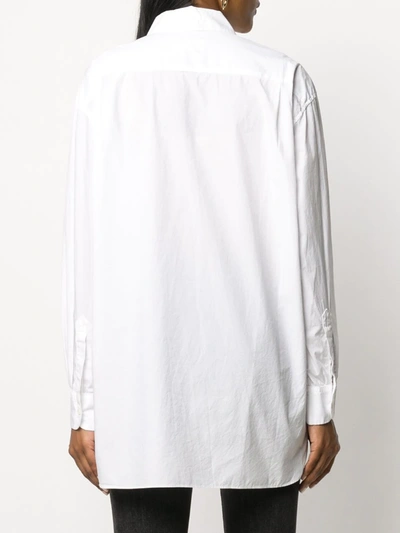 Shop Nili Lotan Oversized Shirt In White