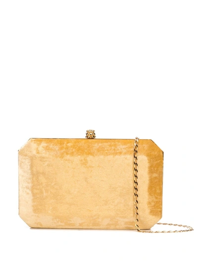 Shop Tyler Ellis The Lily Clutch In Yellow