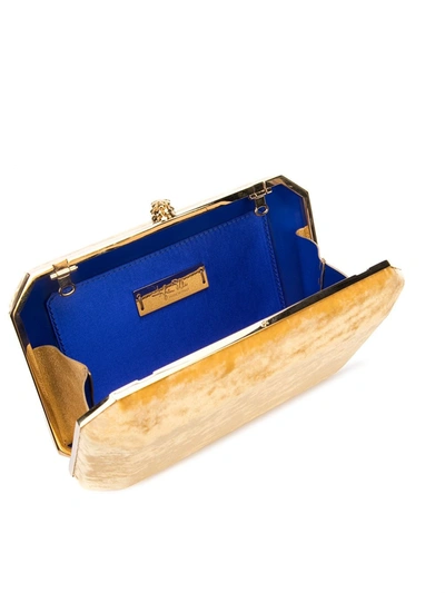 Shop Tyler Ellis The Lily Clutch In Yellow