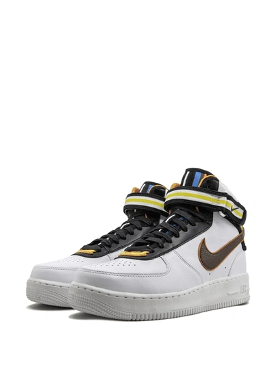 Nike X Riccardo Tisci Air Force 1 Mid Sneakers In White