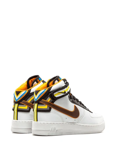 Nike X Riccardo Tisci Air Force 1 Mid Sneakers In White