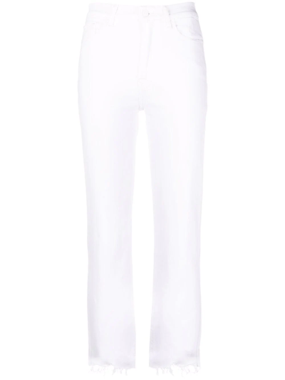 Shop 7 For All Mankind Slim-cut Jeans In White