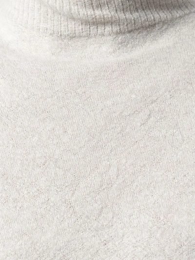 Ben Taverniti Unravel Project Oversized Cashmere Sweater In Grey