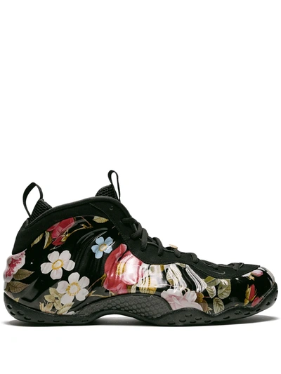 Shop Nike Air Foamposite One "floral" Sneakers In Black