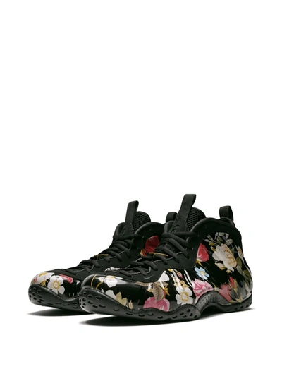 Shop Nike Air Foamposite One "floral" Sneakers In Black