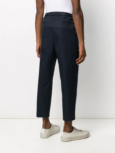 TAPERED CROPPED TROUSERS