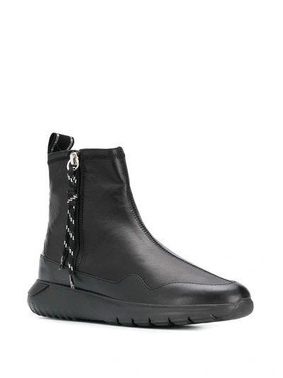 Shop Hogan Interactive Boots In Black