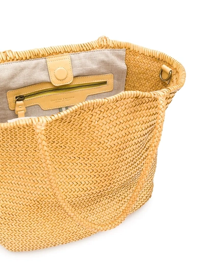 Shop Officine Creative Susan 02 Woven Bag In Yellow