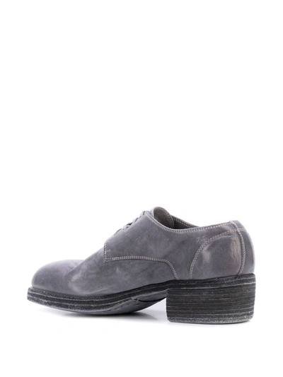 Guidi Women 792z Soft Horse Leather Derby In Light Grey | ModeSens