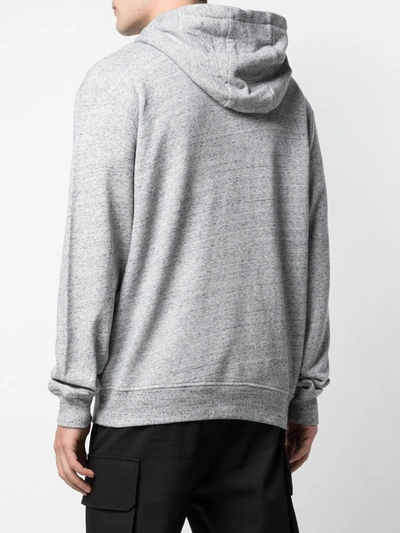 Mostly Heard Rarely Seen 8-bit Invader Jersey Hoodie In Grey