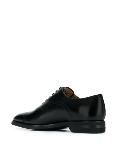 Bally Lace-up Leather Oxford Shoes In Black