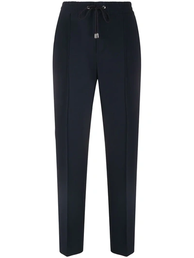 Shop Filippa K Fiona Drapey Drawstring-waist Trousers In Blue