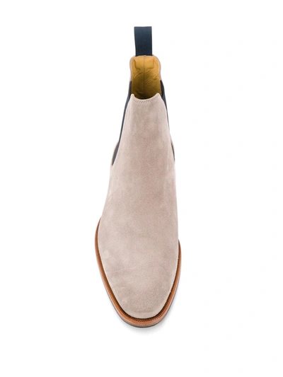 Scarosso Giancarlo Chelsea Boots In Grey