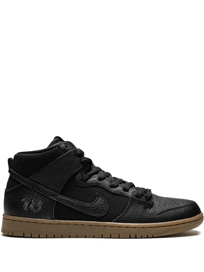 Shop Nike X Antihero Sb Zoom Dunk High Pro Qs "brian Anderson" Sneakers In Black