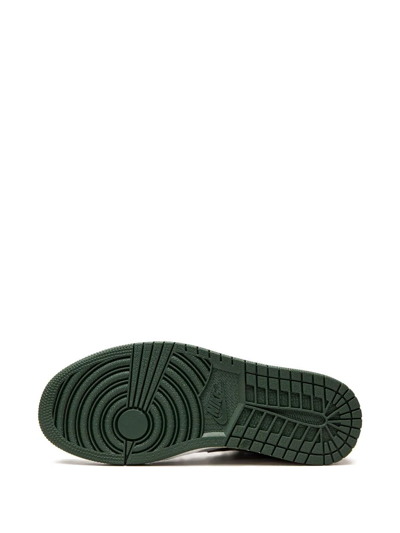 Jordan 1 Low "green Toe" Sneakers In Green