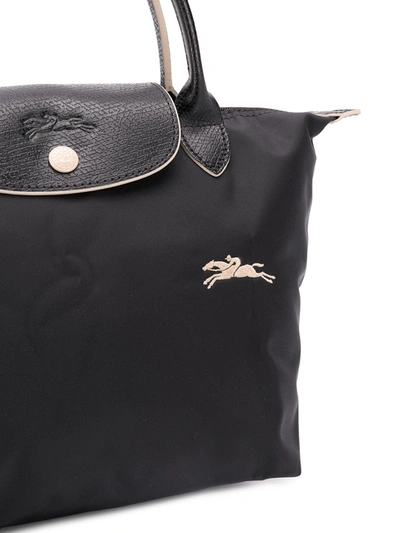 Shop Longchamp Small Le Pliage Tote Bag In Black