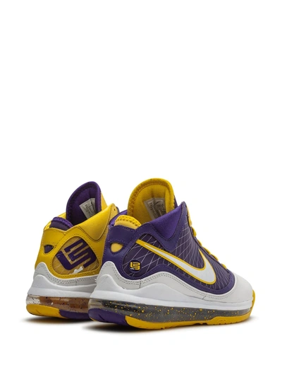 Shop Nike Lebron Vii Qs "media Day" Sneakers In Purple