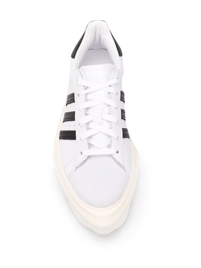 Adidas Originals X Beyonce Ivy Park Superstar Platform Sneakers In Multi