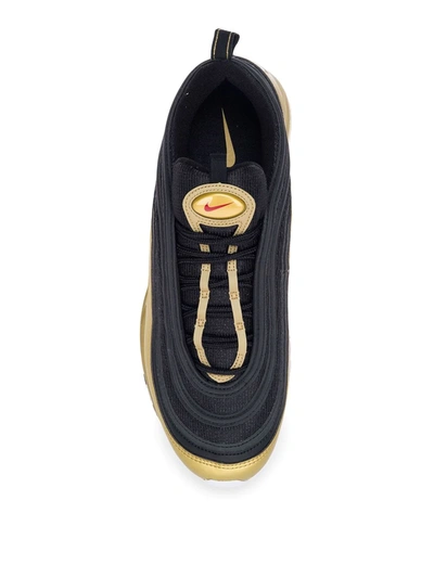 Shop Nike Air Max 97 "black/metalic Gold" Sneakers